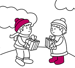 Santa Claus coloring pages for kids