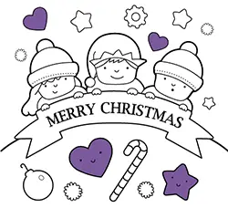 Christmas drawings for kids