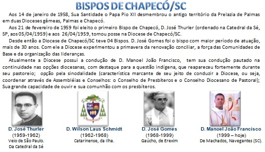 Bispos de Chapec/SC