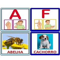 Alfabeto animal 2 (com Libras)