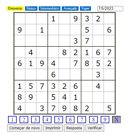 Sudoku Divertido Jogo Educativo - Estimula Kids